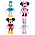 Disney Donald, Mickey, Minnie & Daisy Plush Collector Set – 4-Pack Classic Character Plush Toys