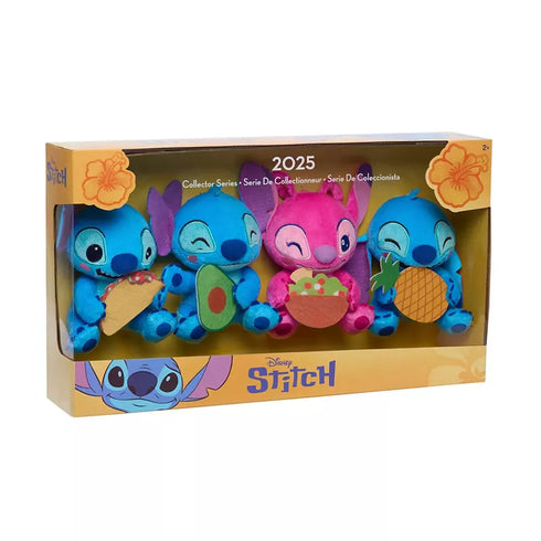 Disney Stitch and Angel Plush Collector Set – Soft, Cuddly 2-Pack