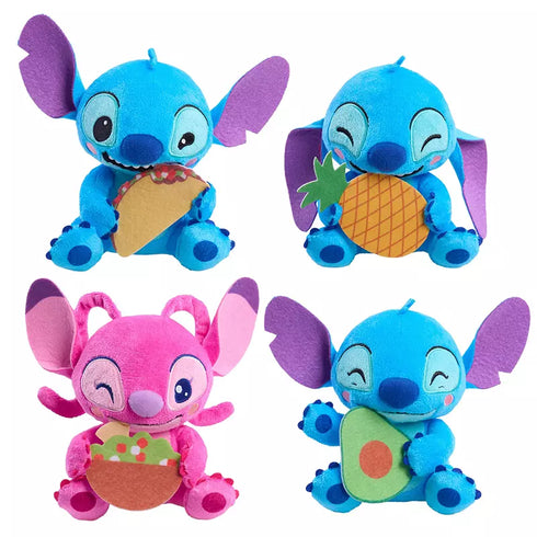 Disney Stitch and Angel Plush Collector Set – Soft, Cuddly 2-Pack