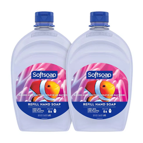 Softsoap Aquarium Liquid Hand Soap Refill, 2 pk./50 oz