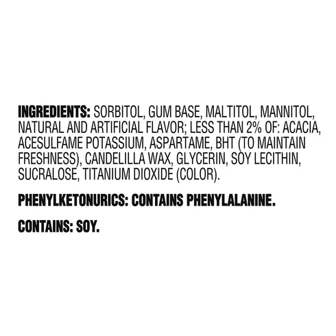 Dentyne Ice Peppermint Gum, 12 pk./16 ct