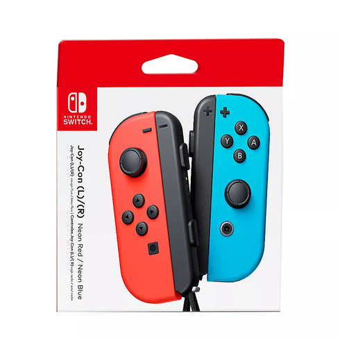 Nintendo Switch Joy-Con (L/R) – Neon Red & Neon Blue Wireless Controllers