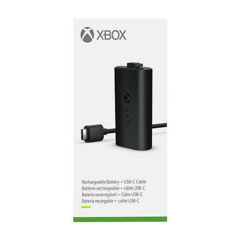 Xbox Rechargeable Battery + USB-C Cable – Play & Charge Kit for Xbox Series X|S and Xbox One Controllers
