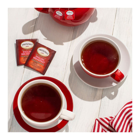 Twinings English Breakfast Black Tea Individually Wrapped Tea Bags, 100 ct.