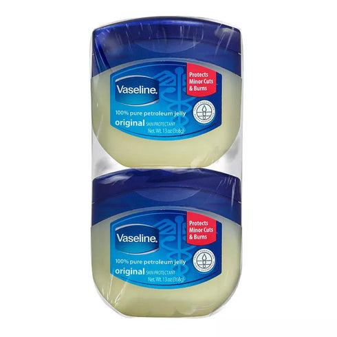Vaseline Original Pure Petroleum Jelly, 2 Pack 13 oz Each