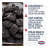 Kingsford Original Charcoal Briquettes – 2-Pack (20 lb. Each) for Grilling & BBQ, Long-Lasting Heat
