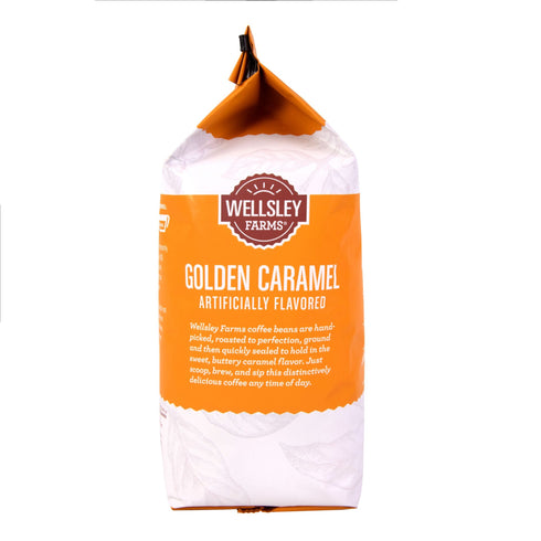 Wellsley Farms Caramel Ground Coffee, 32 oz.