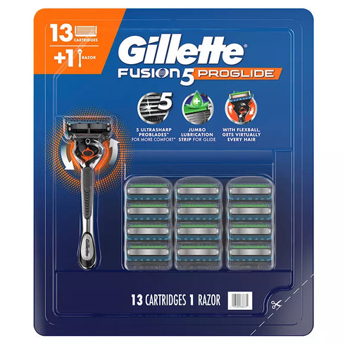 Gillette Fusion5 ProGlide Men's Shaving Razor Kit with Handle & Refills