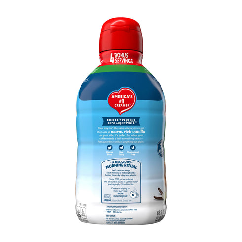 Coffee-Mate Sugar Free French Vanilla, 66 fl. oz.