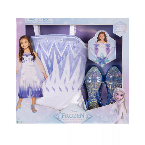 Disney Princess Snow Queen Elsa Head to Toe Dress-Up Set