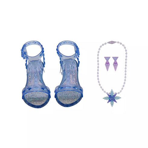 Disney Princess Snow Queen Elsa Head to Toe Dress-Up Set