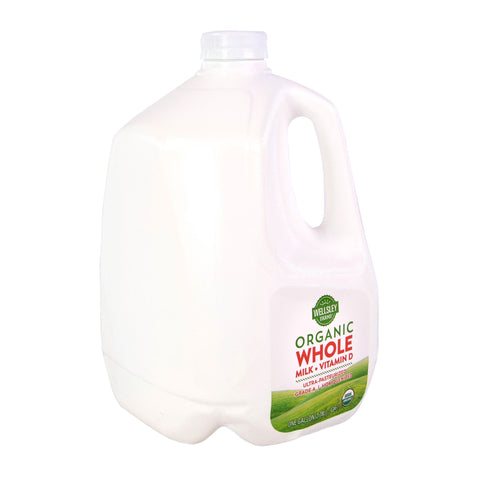 Wellsley Farms Organic Whole Milk Gallon, 1 gal.