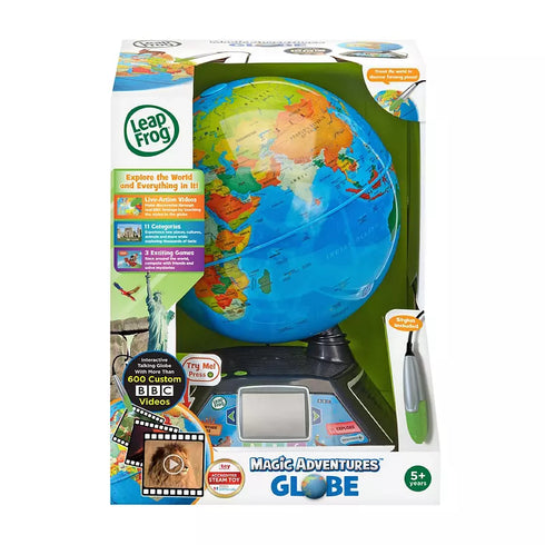LeapFrog Magic Adventures Interactive Learning Globe for Kids
