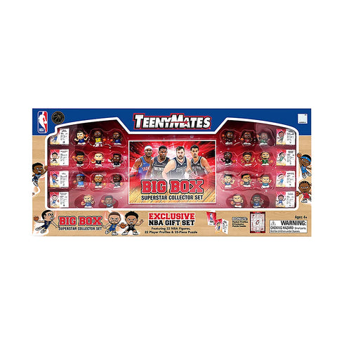 TeenyMates Exclusive Gift Set, Fun for kids, sports fans, and miniature figure collectors