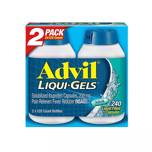 Advil Liqui-Gels, 2 pk./120 ct