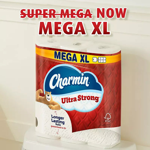 Charmin Ultra Strong Mega XL Toilet Paper, 30 pk./330 sheets per roll