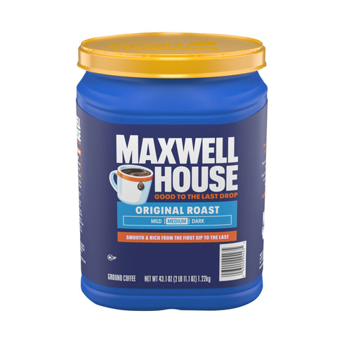Maxwell House Medium Roast Original Ground Coffee, 43.1 oz.