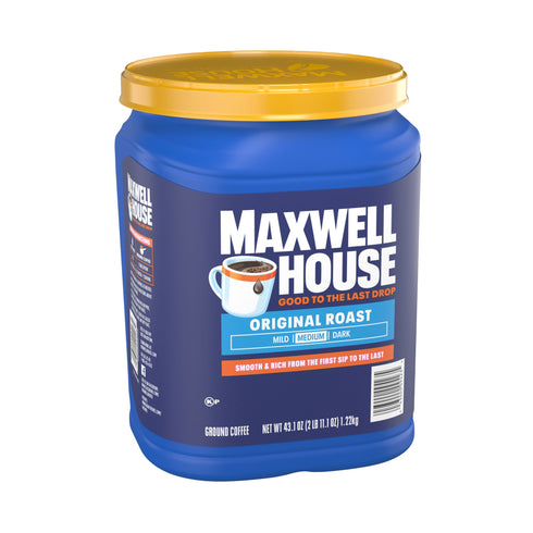 Maxwell House Medium Roast Original Ground Coffee, 43.1 oz.