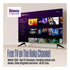 Westinghouse 32" HD Roku Smart TV with Voice Remote, HDR Streaming & 3-Year Protection Plan