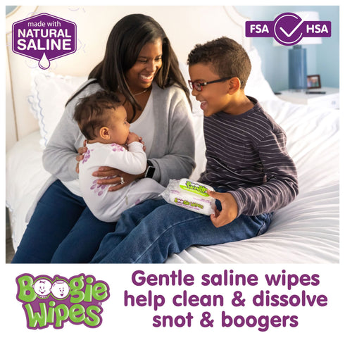 Boogie Wipes Unscented Gentle Nose Wipes, 4 pk./180 ct.