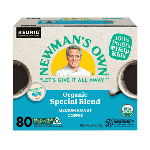 Newman's Own Organics Newman's Special Blend Keurig K-Cup Pods, 80 ct.