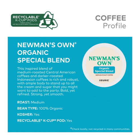 Newman's Own Organics Newman's Special Blend Keurig K-Cup Pods, 80 ct.