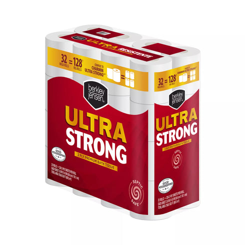 Berkley Jensen Ultra Strong Bath Tissue, 32 pk./224 sheets per roll