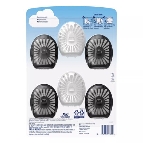 Febreze Bath Air Freshener - Mountain, Lavender & Downy Calm Scents, 6 ct.