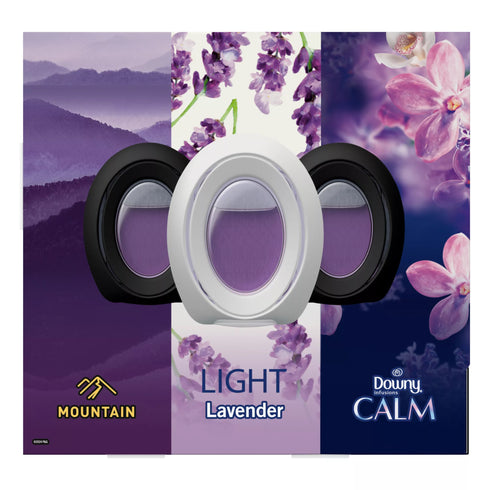 Febreze Bath Air Freshener - Mountain, Lavender & Downy Calm Scents, 6 ct.