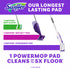 Swiffer PowerMop Multi-Surface Refill Bundle, 10 Mopping Pads + 2 Floor Cleaning Solutions