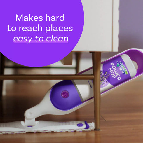 Swiffer PowerMop Multi-Surface Refill Bundle, 10 Mopping Pads + 2 Floor Cleaning Solutions