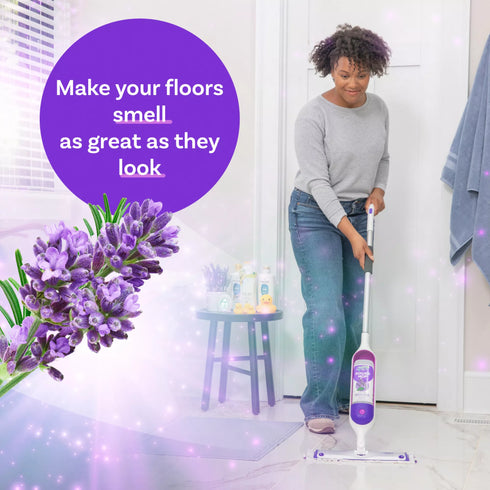 Swiffer PowerMop Multi-Surface Refill Bundle, 10 Mopping Pads + 2 Floor Cleaning Solutions