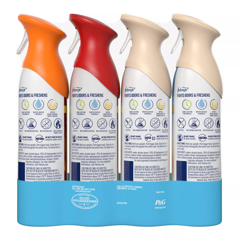 Febreze Air Freshener Spray, 8.8 oz./4 ct. - Holiday Mix Scents