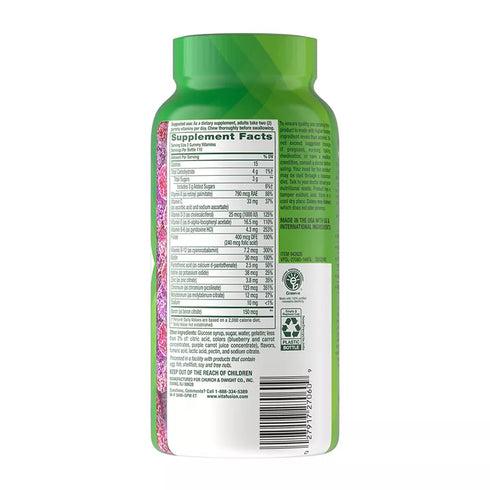 Vitafusion Men's Gummy Multivitamin, 220 ct.
