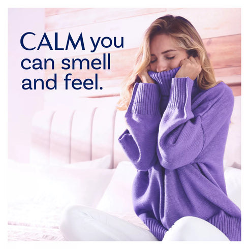Downy Infusions CALM Mega Dryer Sheets & Laundry Fabric Softener - Lavender & Vanilla Bean, 210 ct.