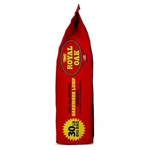 Royal Oak 100% All Natural Hardwood Lump Charcoal – Premium Fast-Lighting Charcoal for Grilling & Smoking