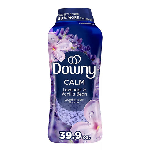 Downy Infusions Calm In-Wash Scent Booster Beads - Lavender & Vanilla Bean, 39.9 oz.