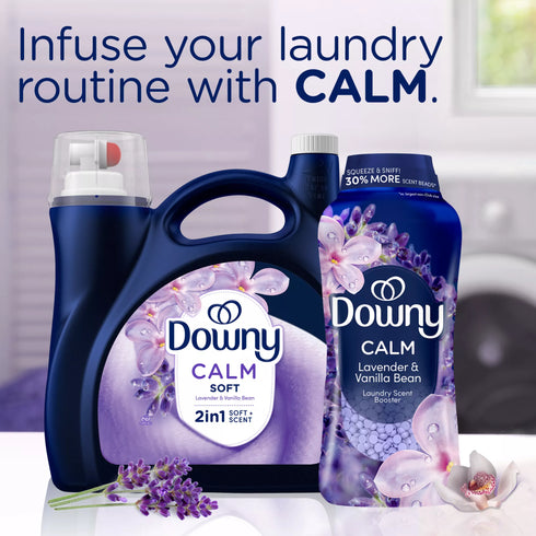 Downy Infusions Calm In-Wash Scent Booster Beads - Lavender & Vanilla Bean, 39.9 oz.