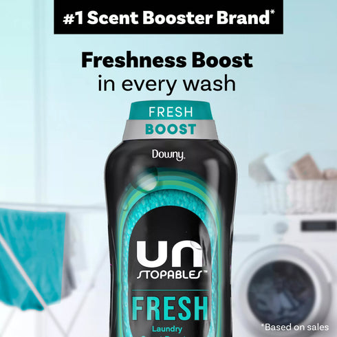 Downy Unstopables In-Wash Scent Booster Beads - Fresh Scent, 39.9 oz.