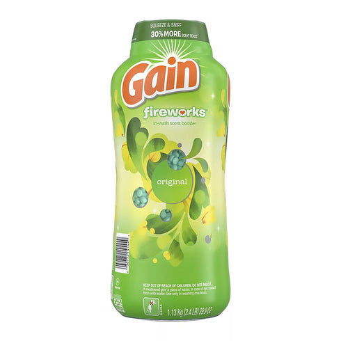 Gain Fireworks In-Wash Scent Booster Beads - Original Scent, 39.9 oz.