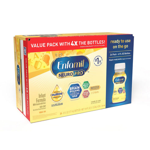 Enfamil NeuroPro Ready to Feed Baby Formula, 24 ct./6 fl. oz.