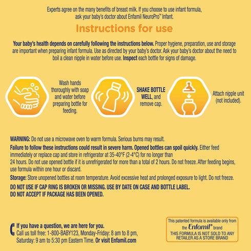 Enfamil NeuroPro Ready to Feed Baby Formula, 24 ct./6 fl. oz.