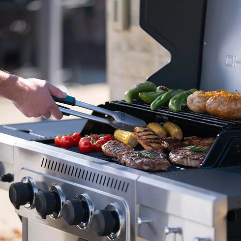 Char-Broil Performance Series 4-Burner Gas Grill with Side Burner – Large Propane BBQ Grill for Outdoor Cooking & Entertaining