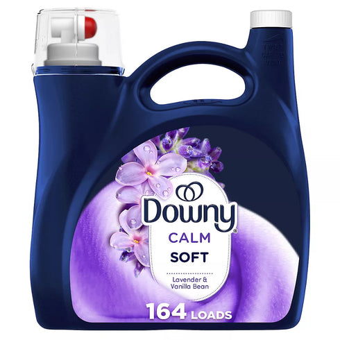 Downy Ultra Soft Calm Fabric Softener - Lavender & Vanilla Bean, 164 loads/111 oz.