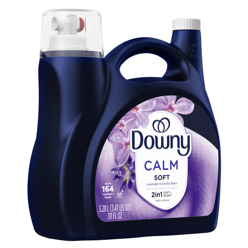 Downy Ultra Soft Calm Fabric Softener - Lavender & Vanilla Bean, 164 loads/111 oz.