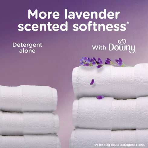 Downy Ultra Soft Calm Fabric Softener - Lavender & Vanilla Bean, 164 loads/111 oz.