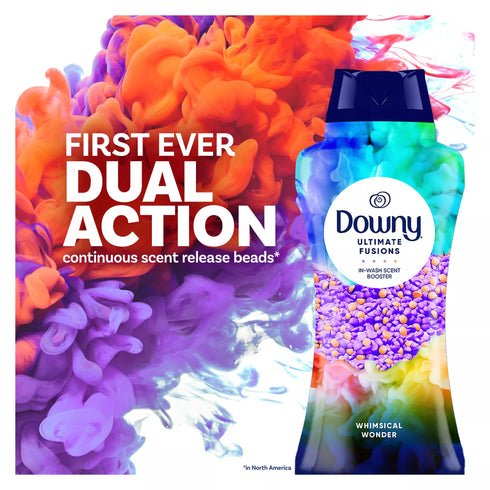 Downy Ultimate Fusions In-Wash Scent Booster Beads - Whimsical Wonder, 24.5 oz.