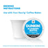 Dunkin' Blueberry Muffin Ground Coffee, Medium Roast, Keurig K-Cup Pods, 54 ct.