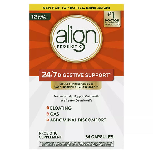 Align Probiotic, Probiotics for Women and Men, Daily Probiotic Supplement, Capsules, 84 ct
