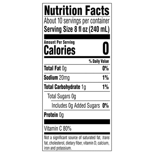 Minute Maid Zero Sugar Lemonade, 76 oz.